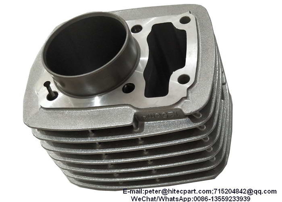 Jakość  Silver Motorcycle Engine Block CB125 / KYY125 Dia.52.4mm Precise Machining Size Fabryka