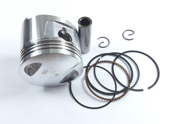 Srebrny zestaw tłoków i pierścieni motocyklowych CG150 Wysokiej dokładności Części i akcesoria silnika